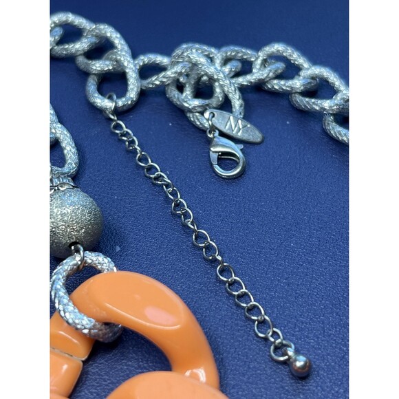 Fun & colorful, chunky acrylic chain link necklaces - lot of 6 - Picture 10 of 10